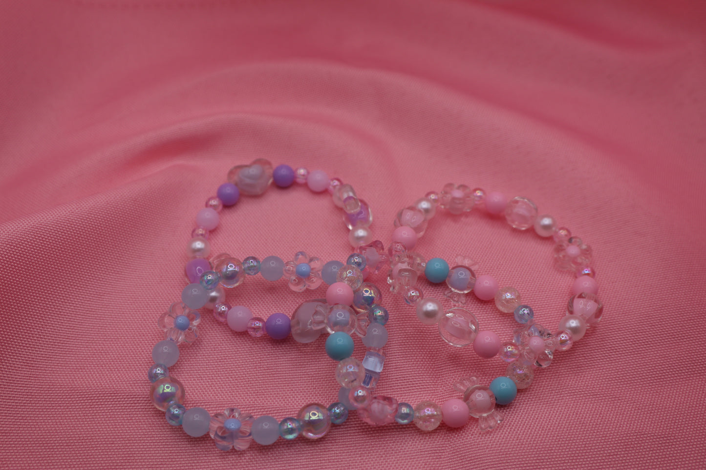 Blue Flower Bracelet