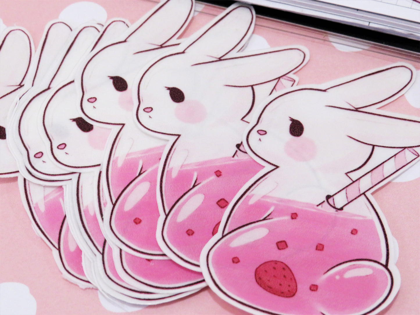 Strawberry Bunny sticker