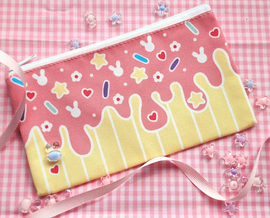 Yellow Cupcake Pencil Bag
