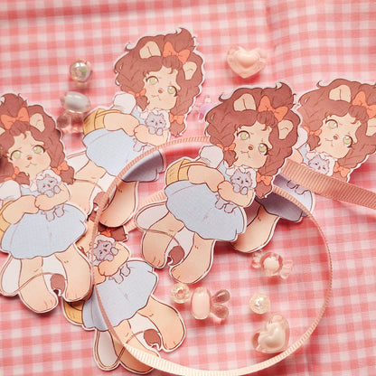 Dorothy the cowardly lion sticker