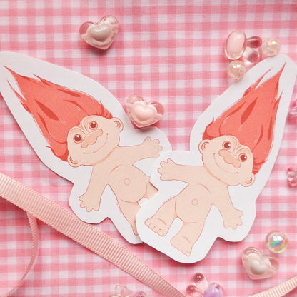 troll baby sticker