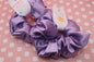 Purple Satin Scrunchie