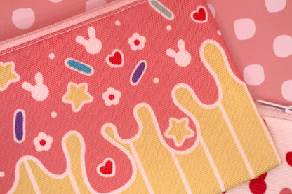 Yellow Cupcake Pencil Bag