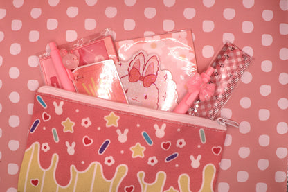 Yellow Cupcake Pencil Bag