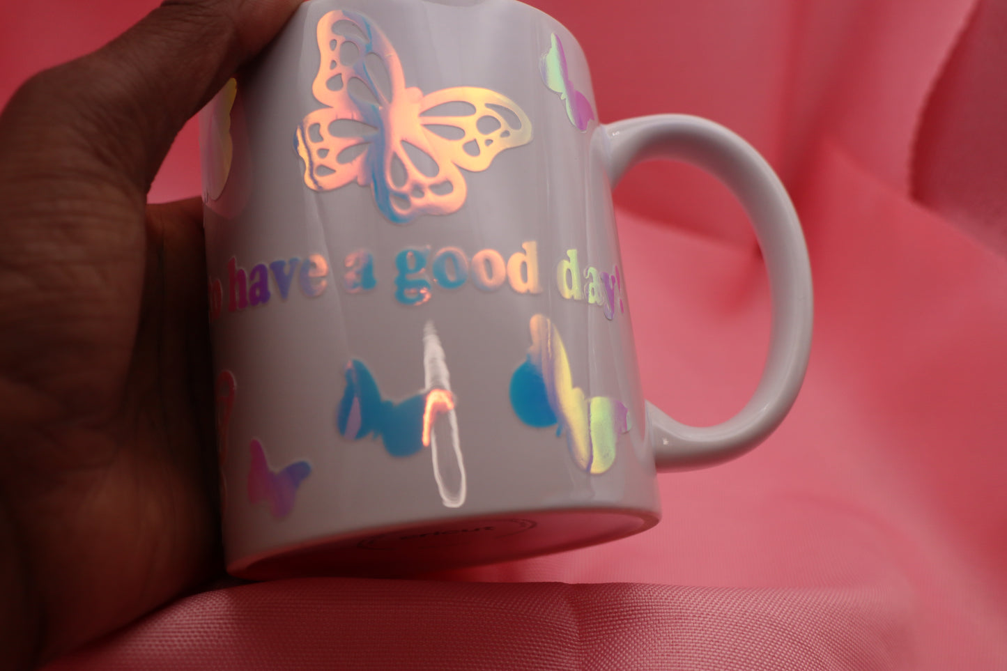 'Good day for a good day'  Glow-in-the-Dark Mug