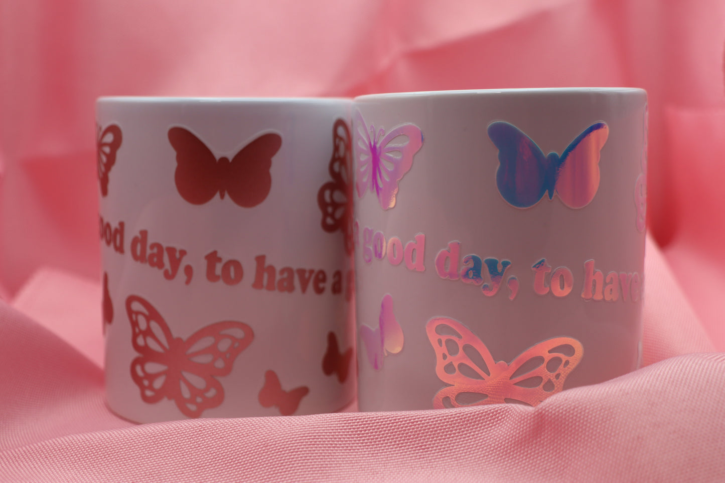 'Good day for a good day'  Glow-in-the-Dark Mug