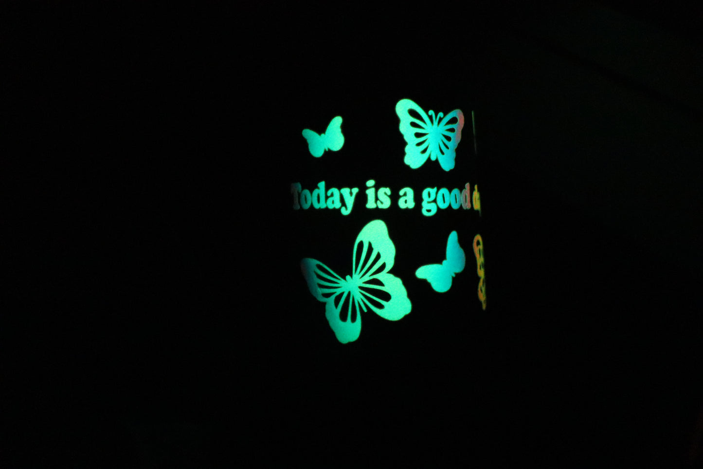 'Good day for a good day'  Glow-in-the-Dark Mug