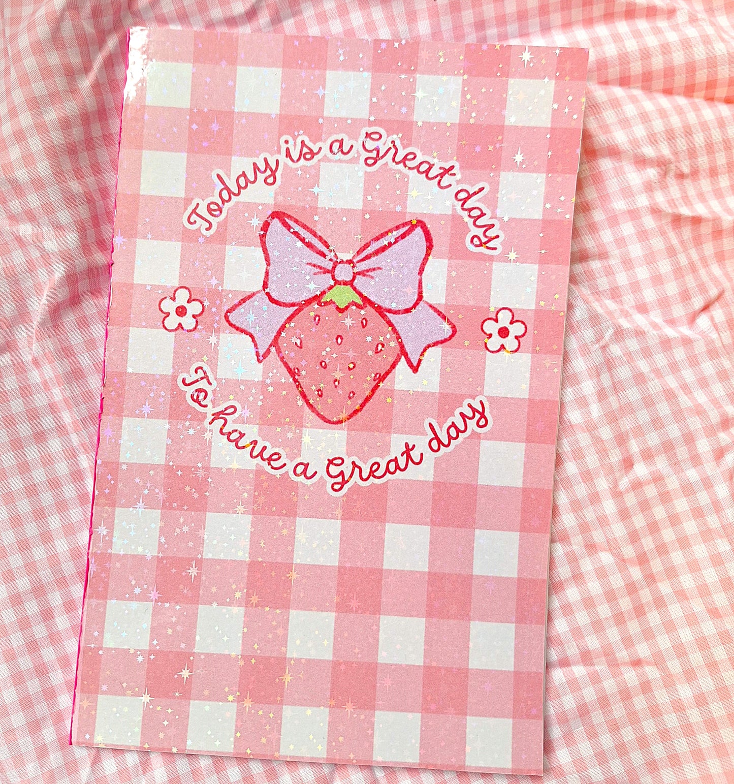 strawberry note book