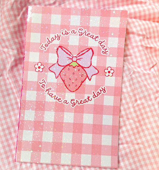 strawberry note book