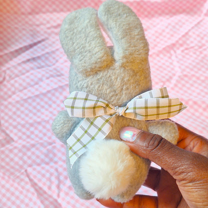 handmade fleece bunny - reid