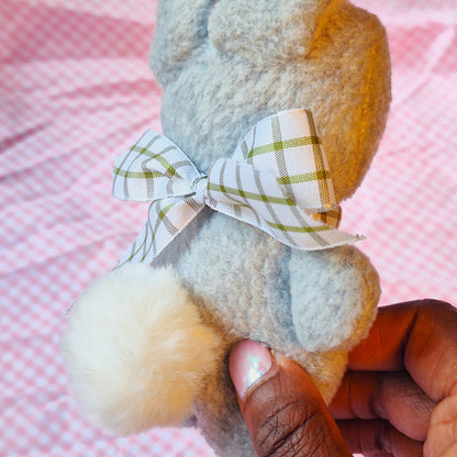 handmade fleece bunny - reid