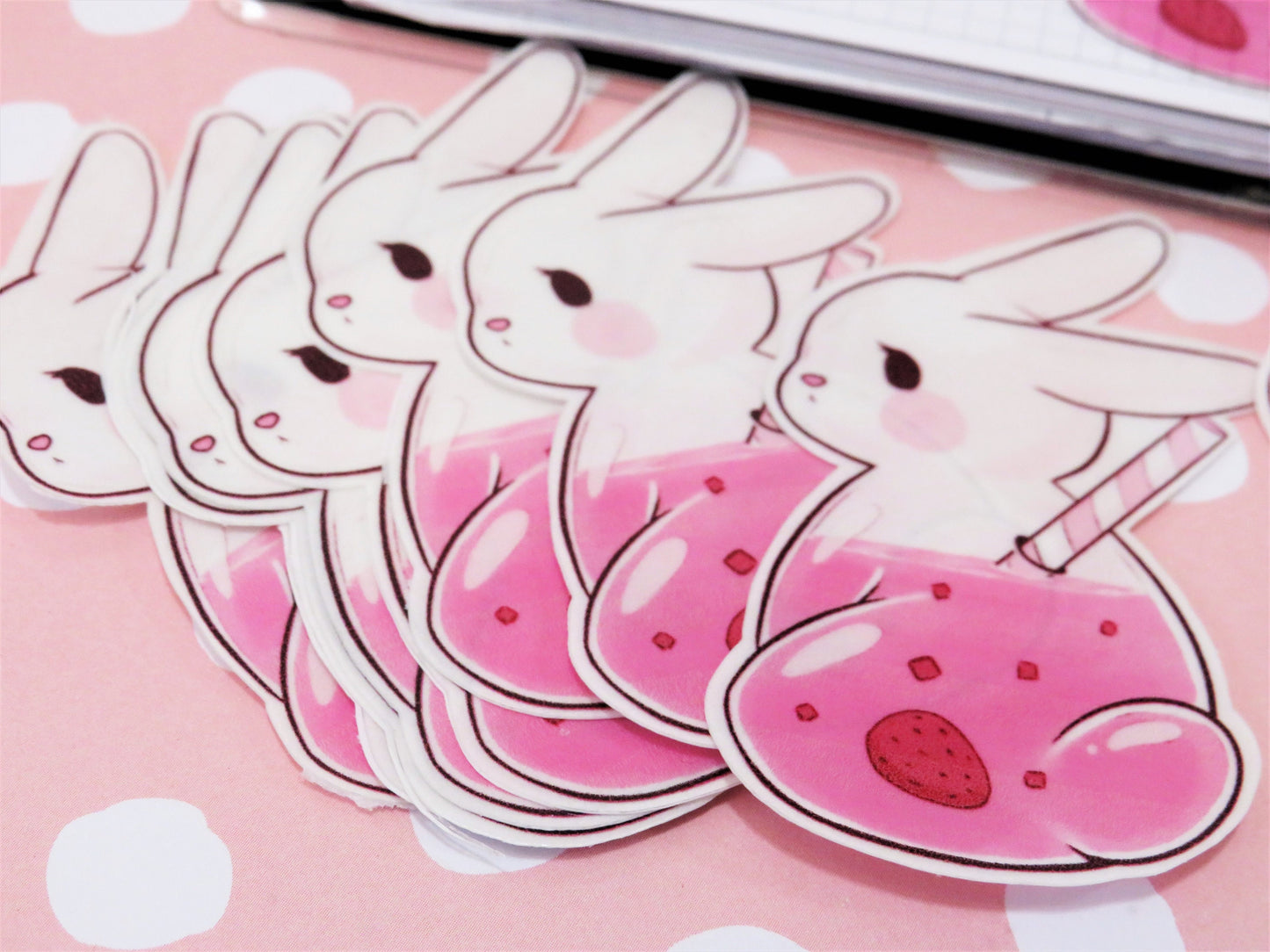 Strawberry Bunny sticker